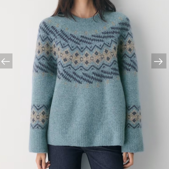 Aritzia Cosmic Wool Cashmere Crewneck Sweater. - Picture 3 of 6